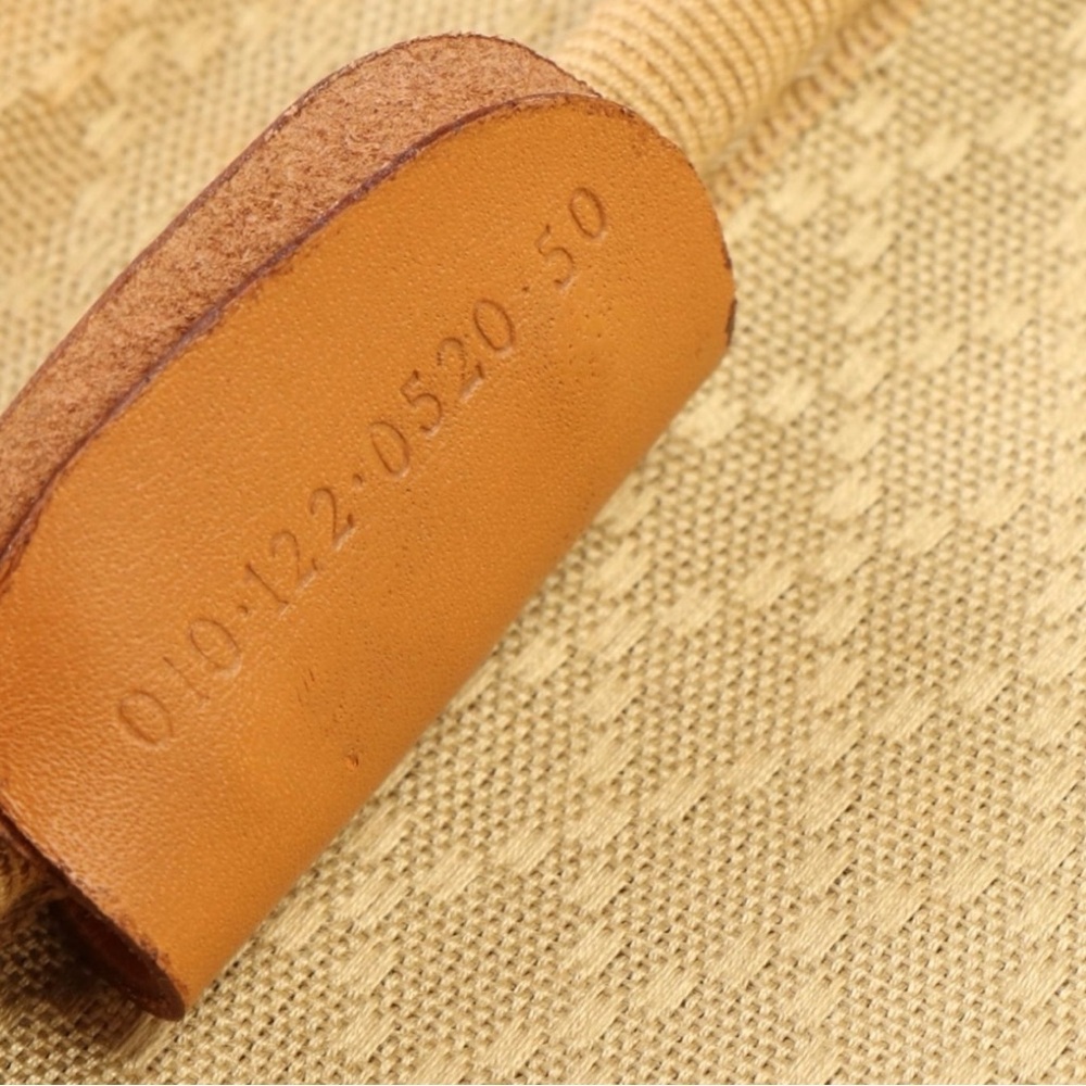 Gucci Micro GG Coated Canvas and Leather Travel Bag Luggage Tag lock key vintage - Picture 7 of 16